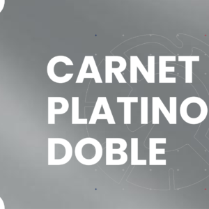 CARNET PLATINO DOBLE